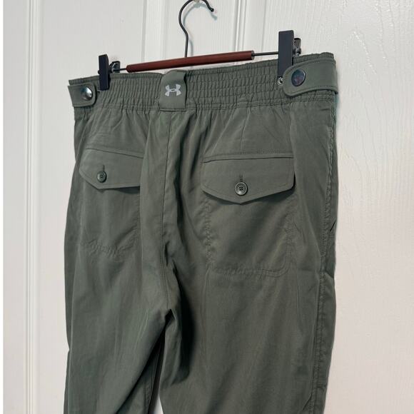 Under Armour Military Green Light & Dry Loose Fit Jogger Pants Women's SP NWT - Picture 7 of 10